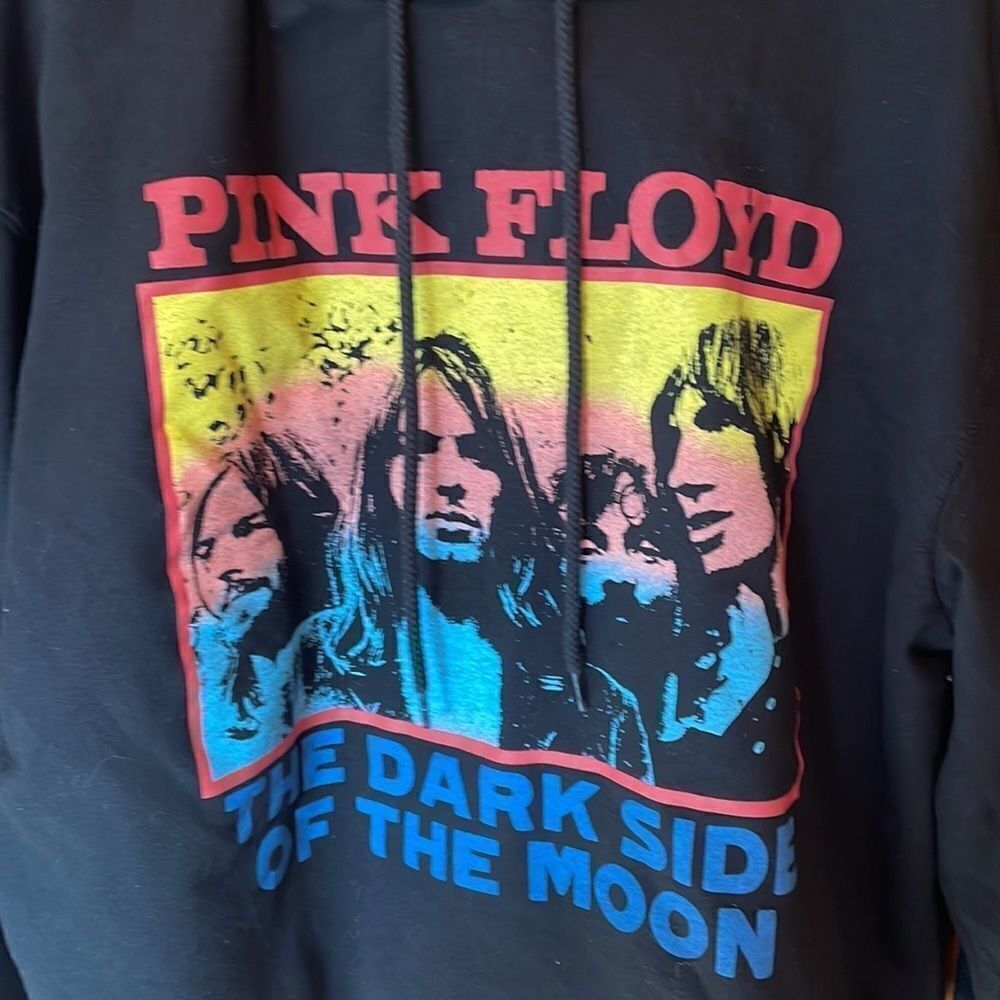 Pink Floyd The Dark Side of the Moon cropped sweatshirt. - Picture 3 of 6